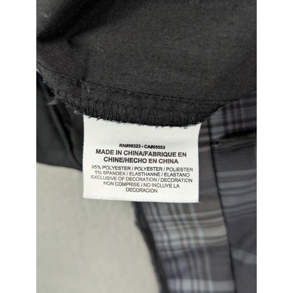 Nike Golf Mens Tour Performance Dri-FIT Plaid Shorts 32 Gray Black 657746-060 - Picture 9 of 10